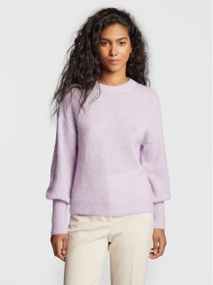 Пуловер Moss Copenhagen виолетово