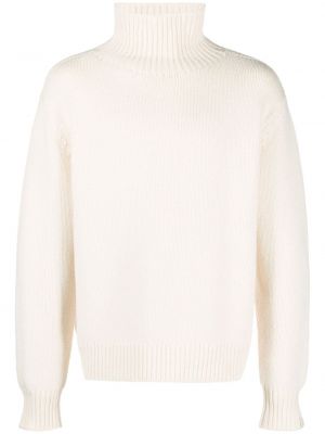 Sweter wełniany Rag & Bone biały