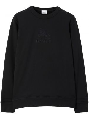 Sweatshirt mit stickerei Burberry schwarz