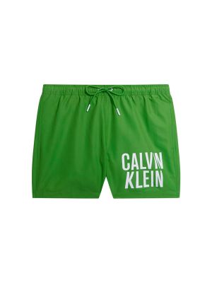 Džínové šortky Calvin Klein Jeans zelené