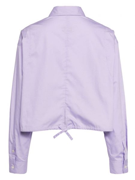 Medvilninė marškiniai Studio Tomboy violetinė