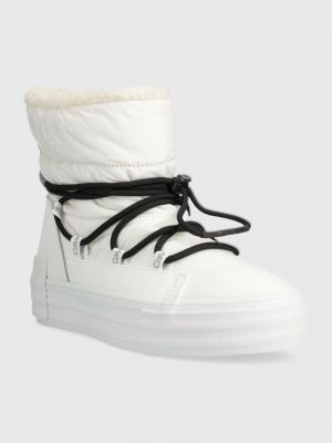 Śniegowce Calvin Klein Jeans białe
