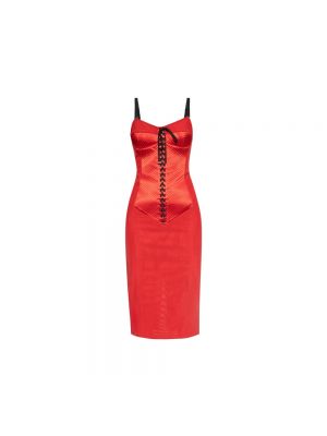 Robe mi-longue Dolce & Gabbana rouge