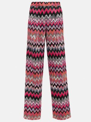 Pantaloni cu picior drept Missoni