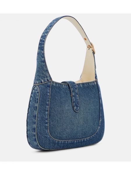 Чанта за ръка Gucci синьо