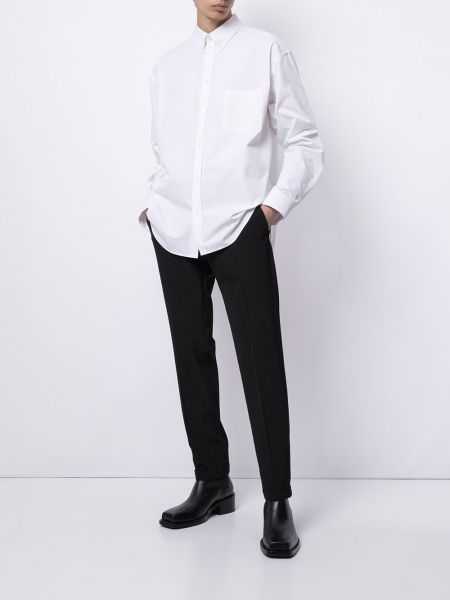 Camisa con botones Balenciaga blanco