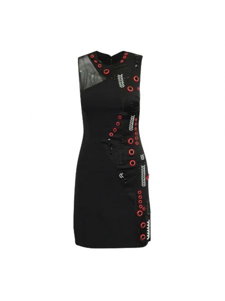 Kleid Versace Pre-owned schwarz