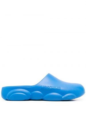 Ниски обувки Moschino синьо