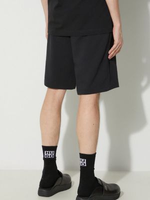 Pantaloni din bumbac din bumbac Adidas Originals negru
