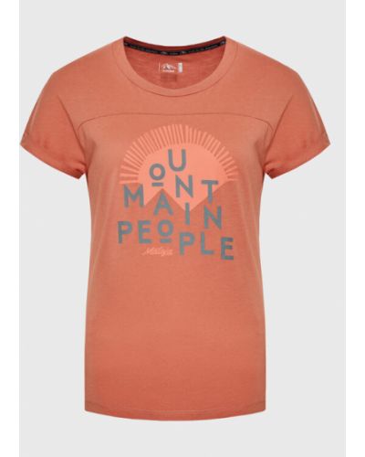 T-shirt Maloja arancione
