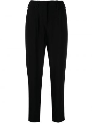 Pantalones de cintura alta Balmain negro