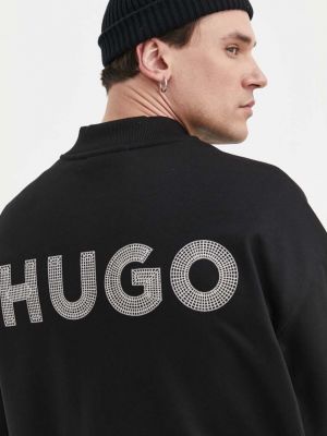 Bluza rozpinana Hugo czarna