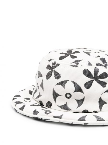 Sombrero de tejido jacquard 10 Corso Como blanco