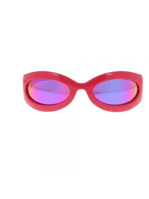 Różowe okulary przeciwsłoneczne Gucci