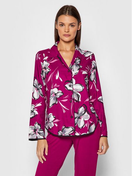 Koszula nocna Natasha Floral 4940 Fioletowy Cyberjammies
