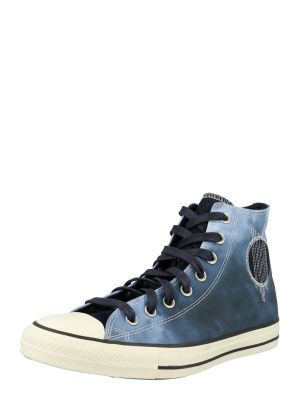 Šnurovacie členkové tenisky na podpätku s potlačou Converse Šnurovacie členkové tenisky na podpätku s potlačou Converse