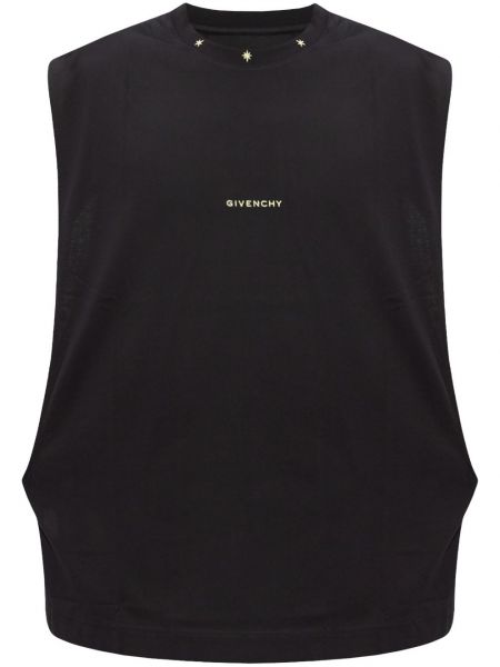 Broderet vest Givenchy sort