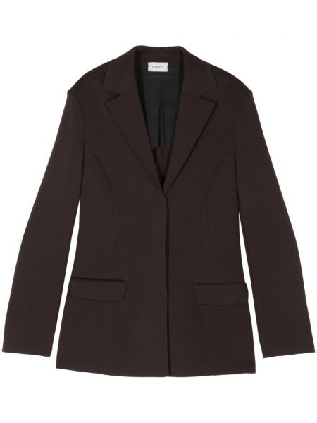 Strikket blazer Mrz brun