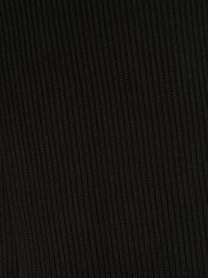 Echarpe en tricot Tommy Hilfiger noir