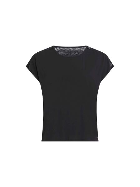 Camiseta de encaje Calvin Klein Underwear negro