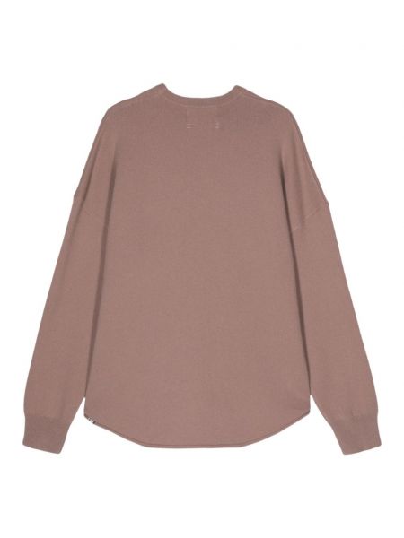Pletený kašmírový svetr Extreme Cashmere růžový