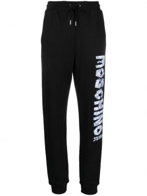 Спортни панталони Moschino Jeans черно