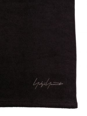 Bademantel mit stickerei Yohji Yamamoto schwarz