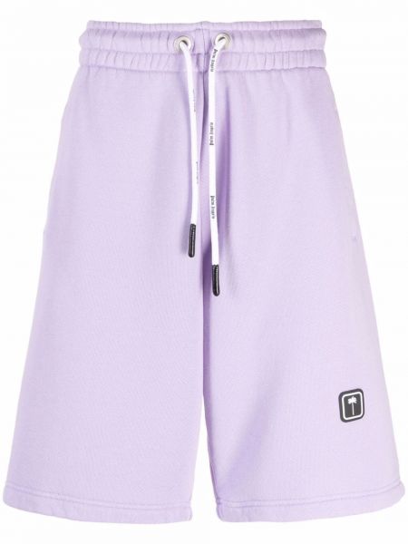 Pantalones cortos deportivos Palm Angels violeta