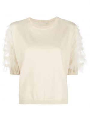 Ruffle strikkegenser Twinset