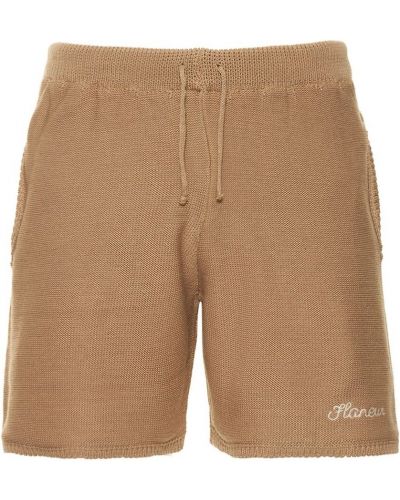 Pantalones cortos de algodón de punto Flâneur