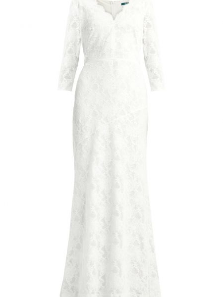 Sukienka wieczorowa Lauren Ralph Lauren biała