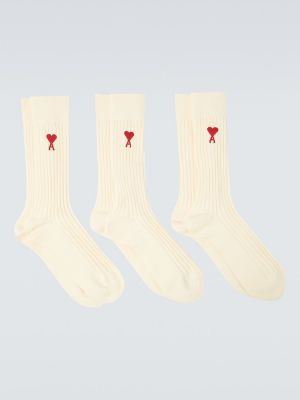 Bavlněné ponožky Ami Paris