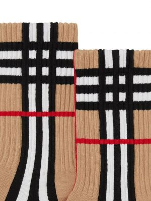 Kostkované ponožky Burberry