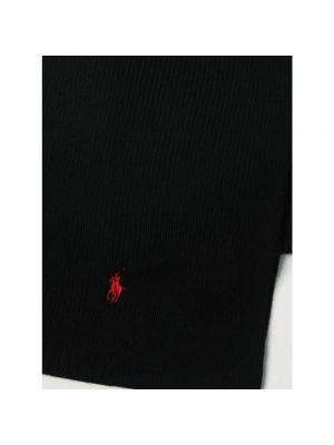 Bufanda de lana Ralph Lauren negro