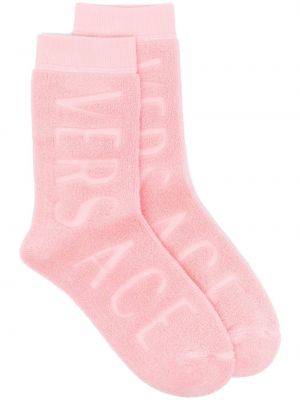 Ponožky Versace ružová