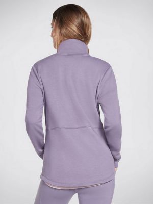 Спортивна куртка Skechers, фіолетова