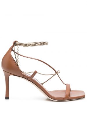 Sandaler med reim Jimmy Choo brun