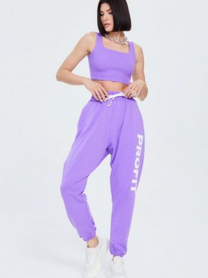 Спортивные штаны Profit фиолетовые
