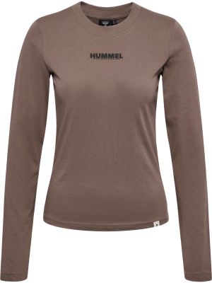 Marškinėliai ilgomis rankovėmis Hummel juoda