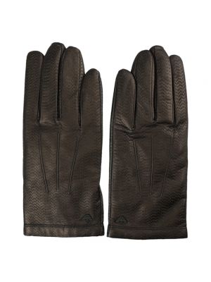 Rękawiczki Emporio Armani czarne