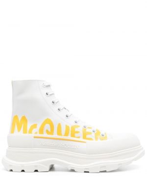 Tykk sneakers Alexander Mcqueen hvit