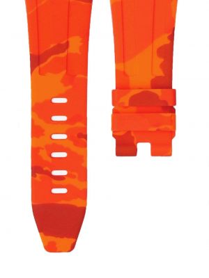 Armbanduhr mit camouflage-print Horus Watch Straps orange