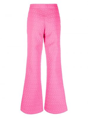 Prošívané kalhoty Marco Rambaldi růžové