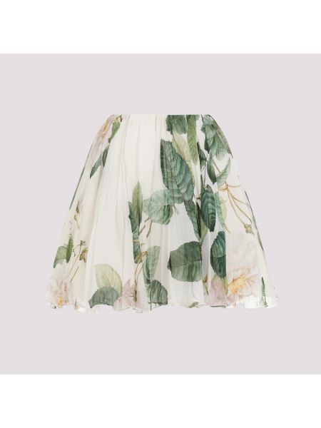 Mini spódniczka z nadrukiem Giambattista Valli zielona