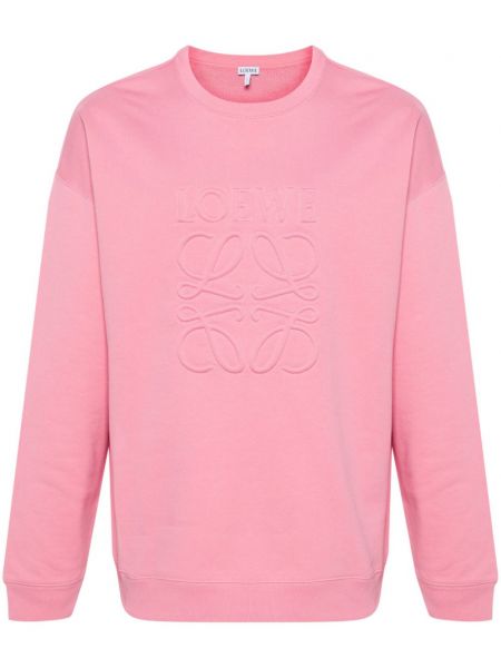 Medvilninis džemperis Loewe rožinė