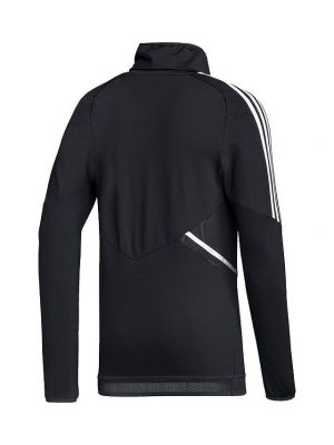 Утепленный пуловер Adidas черный
