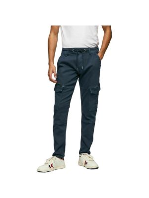 Kalhoty Pepe Jeans šedé