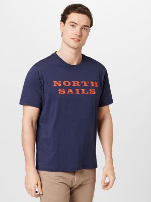 Marškinėliai North Sails mėlyna