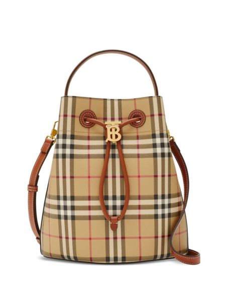 Mini-sac en cuir Burberry