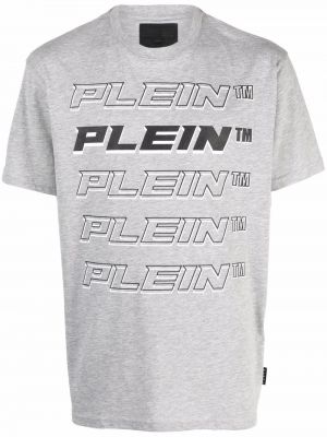 Тениска Philipp Plein сиво